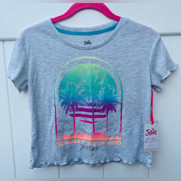 NWT Justice Girls 2PC Short Sleep Set 2 Piece Lot Size L Plus (10Plus) MP - Picture 5 of 16